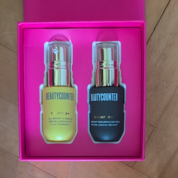 Beautycounter Vitamin C Serum & Overnight Resurfacing Peel Duo